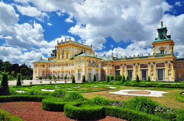 Visite guidée privée avec accès prioritaire au palais de Wilanów et aux jardins